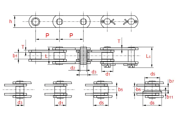 Схема: Цепь FV180-B-250